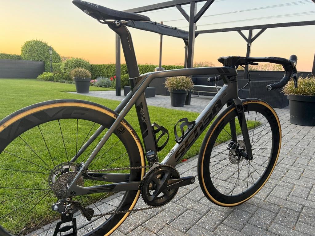 Sensa giulia evo di2 disc 11 speed maat 55, 28 inch, Gebruikt, Carbon, Sensa