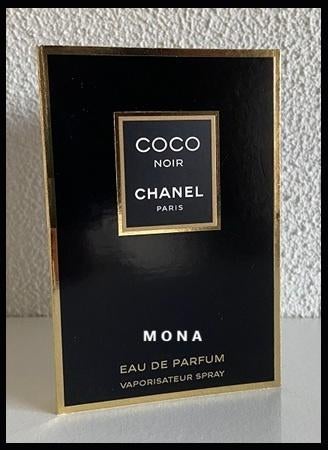 Coco Noir parfum sample proefje tester monster, Sieraden, Tassen en Uiterlijk, Uiterlijk | Parfum, Verzenden, Nieuw