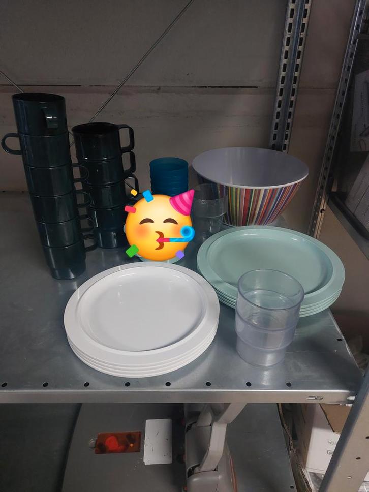 Mepal campingservies, Caravans en Kamperen, Kampeeraccessoires, Gebruikt, Ophalen of Verzenden