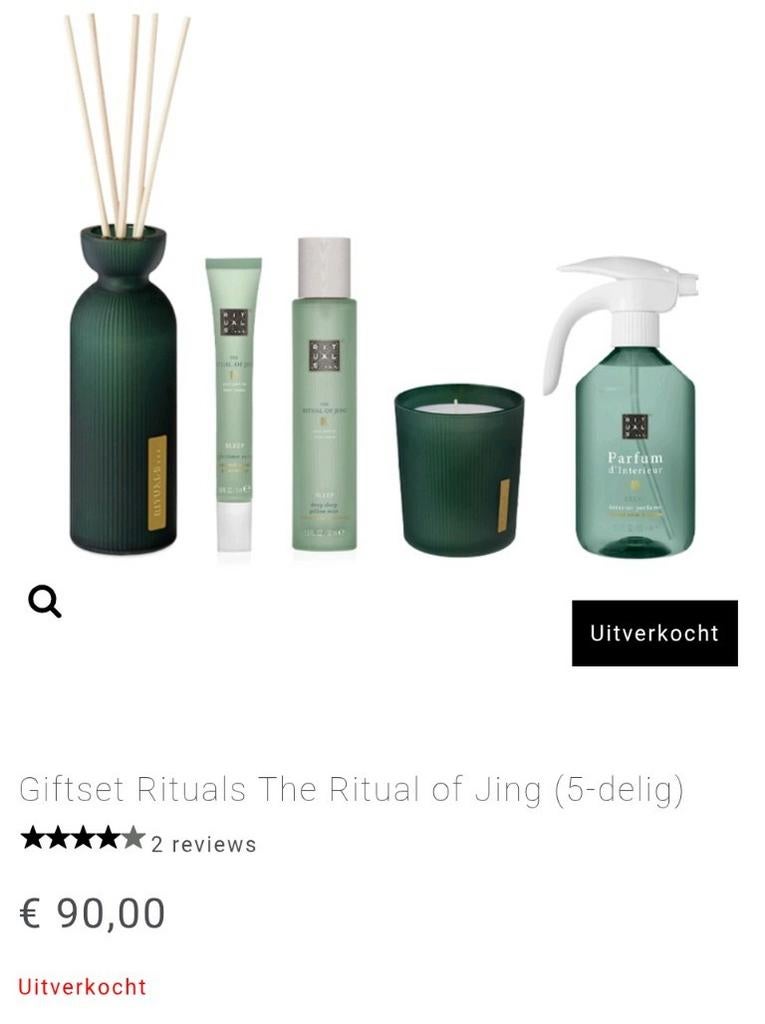 Rituals The Ritual of Jing Sleep Groot Pakket, Ophalen of Verzenden, Nieuw
