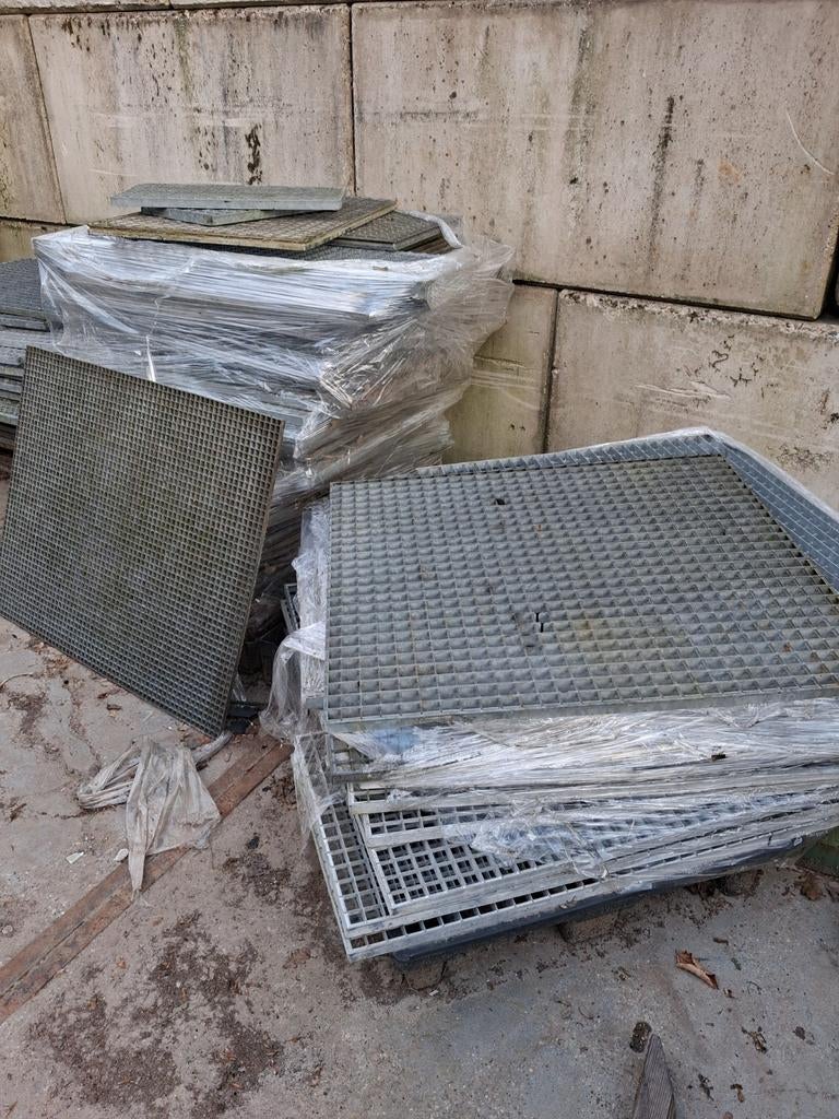 Gegalvaniseerde vloerroosters, Doe-het-zelf en Verbouw, Metalen, Ophalen