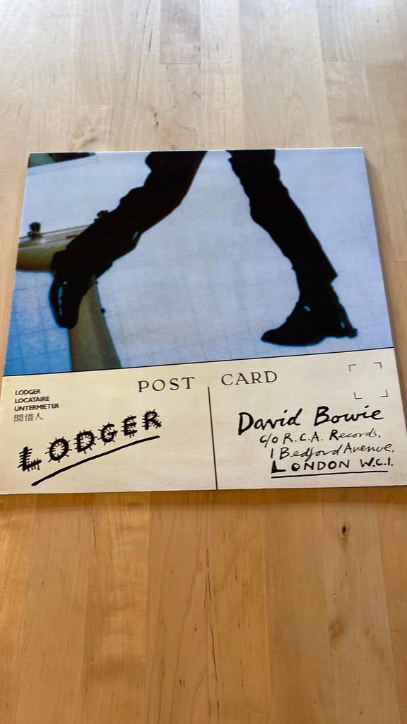 Vinyl lp David Bowie - Lodger, Ophalen of Verzenden, Zo goed als nieuw, 12 inch, Poprock