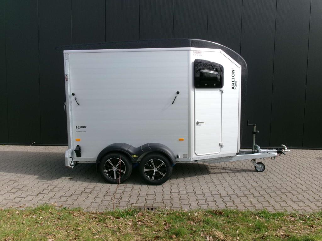 2 Paards Humbaur alu trailer met zadelkamer. 2026. Areion, Niet ingevuld, Aluminium, Zo goed als nieuw, 2-paards trailer