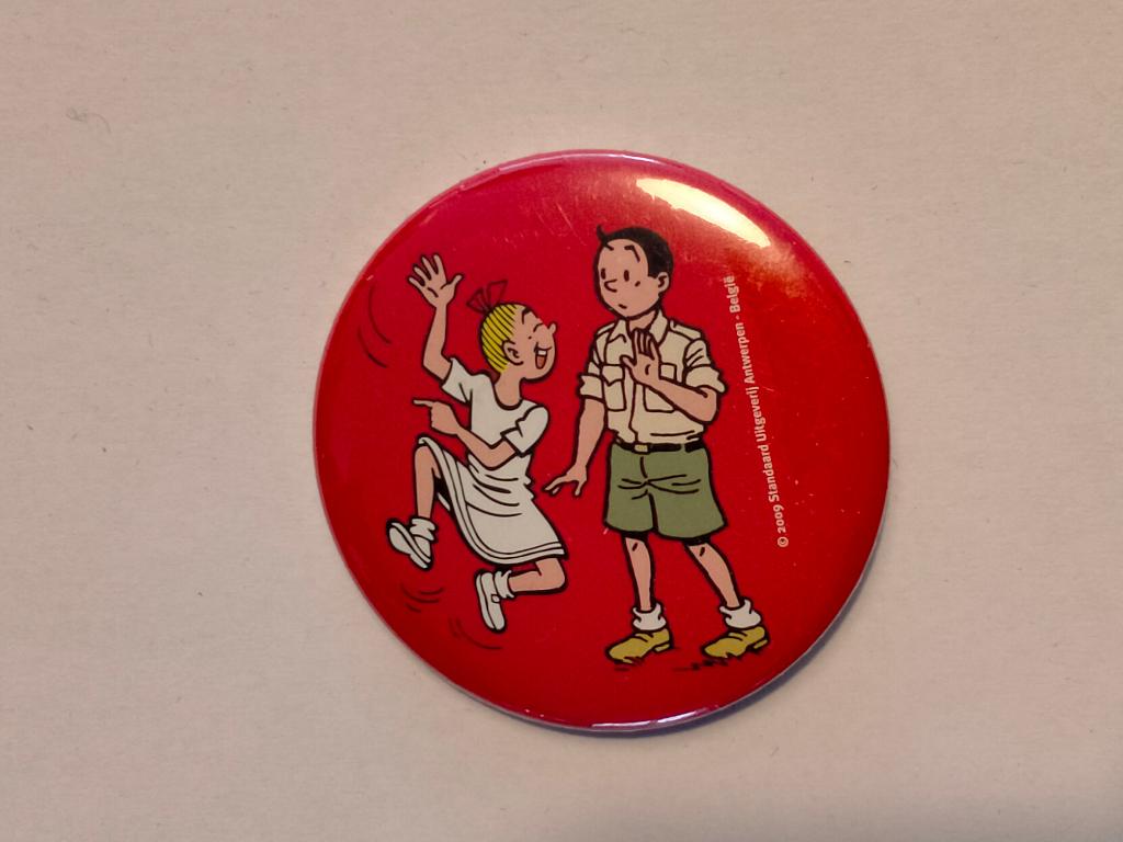 Suske en Wiske 2009 Standaard uitgeverij strip button figuur, Ophalen of Verzenden, Suske en Wiske, Gebruikt, Overige typen