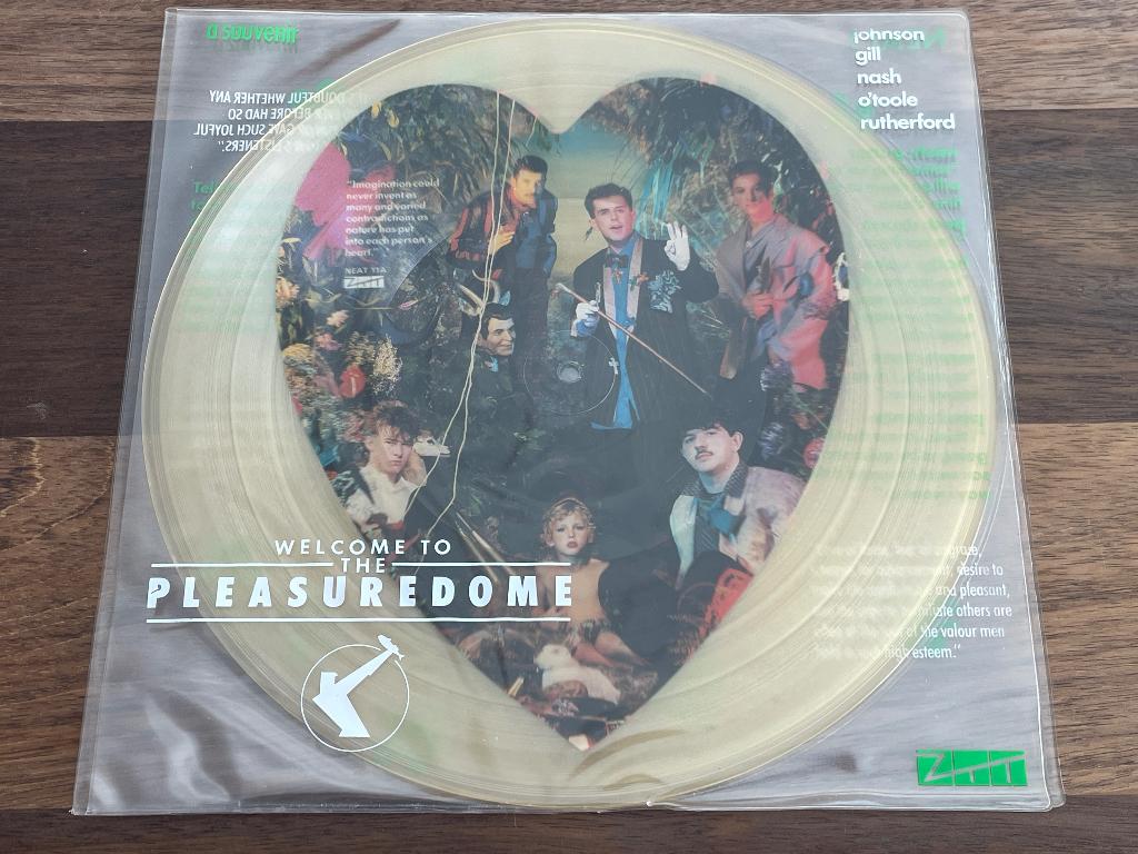 Vinyl 2LP Frankie Goes To Hollywood Welcome To PICTURE DISC, Gebruikt, Limited edition, 1980 - 1989, Ophalen of Verzenden