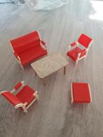 Vintage poppenhuis setje, Ophalen of Verzenden, Poppenhuis