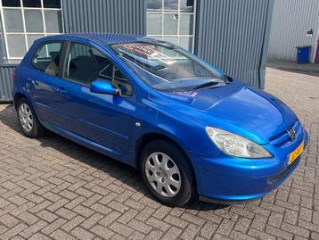 Peugeot 307 1.6 16V Griffe 3DR 2004 Blauw beschikbaar voor biedingen
