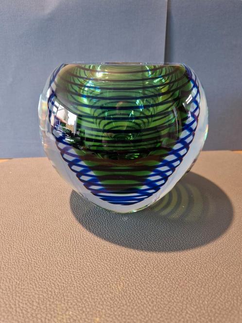 Glazen vaas Stanislav Libensky, Antiek en Kunst, Antiek | Glas en Kristal, Ophalen of Verzenden