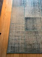 Vintage Vloerkleed Patchwork 170x235cm, Ophalen, Gebruikt, Blauw, 200 cm of meer