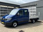 Volkswagen Crafter 35 2.0 TDI DC Laadklep 750kg Openlaadbak, Auto's, Bestelauto's, Voorwielaandrijving, Stof, 4 cilinders, Bedrijf