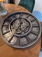 Decoratieve Klok met Tandwielen, Ophalen, Zo goed als nieuw, Wandklok