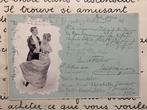 31-3-1900 Kaartje van Berlijn naar Londen, Verzamelen, Ophalen of Verzenden, Voor 1920, Gelopen, Overige thema's