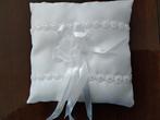 Ringenkussentje wit hand gemaakt, Kleding | Dames, Trouwkleding en Trouwaccessoires, Ophalen of Verzenden, Nieuw, Wit, Accessoires