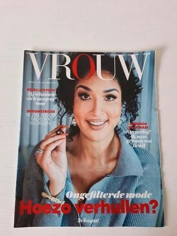 VROUW Tijdschrift Soundos El Ahmadi Cover Interview 2021 beschikbaar voor biedingen