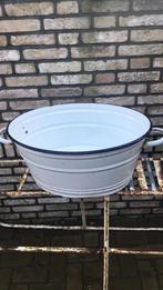 Witte emaille teil brocante, Antiek en Kunst, Curiosa en Brocante, Ophalen of Verzenden
