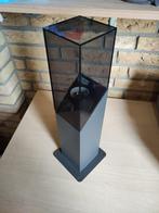 Lucande sokkellamp aluminium H 40cm E27 antraciet helder, Ophalen, Nieuw