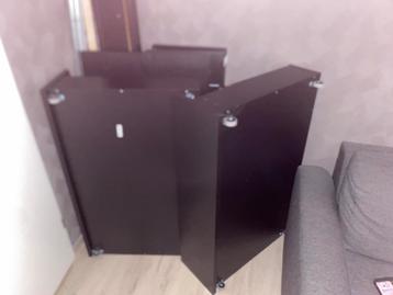 Ikea Malm Bedframe, hoog, met 2 bedlades, zwart, 90x200 cm - afbeelding 5