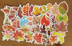 Bladeren, herfst bladeren stickers, Verzenden, Nieuw, Meerdere stickers