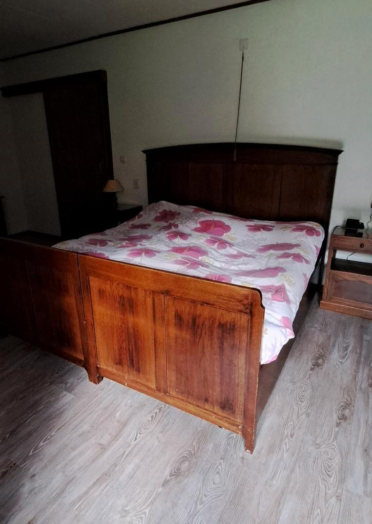 Antieke Eiken Slaapkamer Compleet, Antiek en Kunst, Antiek | Meubels | Bedden, Ophalen