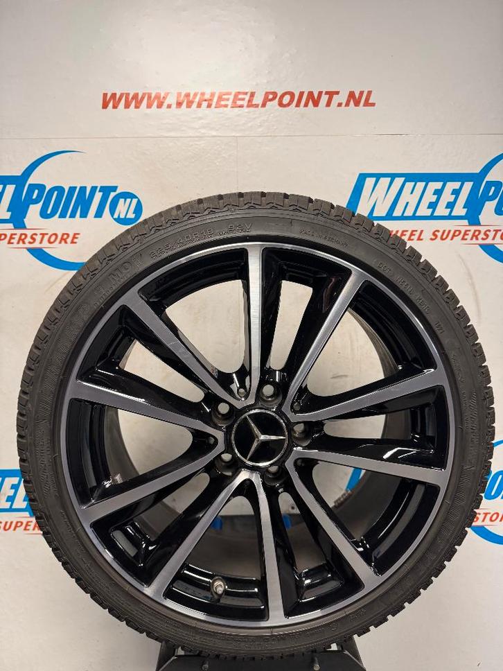 18" OEM Mercedes Velgen 5x112 A B CLA-klasse Winterbanden, Auto-onderdelen, Banden en Velgen, Banden en Velgen, Winterbanden, 18 inch