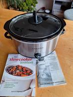 crockpot/slow cooker 3.5 l. 1x gebruikt., Ophalen, Zo goed als nieuw
