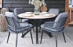 Isabel Rope wicker dining tuinstoel + polywood tuintafel., Tuin en Terras, Nieuw, Tuinset, Eettafel, Verzenden