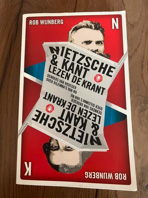 Rob Wijnberg - Nietzsche & Kant lezen de krant, Boeken, Filosofie, Zo goed als nieuw, Verzenden