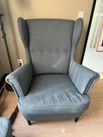 Strandmond Armchair with Footrest, Huis en Inrichting, Fauteuils, 75 tot 100 cm, Zo goed als nieuw, 50 tot 75 cm, Hout