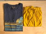 Heren pyjama. 1 x gedragen ❗️. Shortama. ZGAN maat L, Ophalen, Zo goed als nieuw, Maat 52/54 (L)