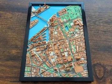 Rotterdam 3D Stadsplattegrond beschikbaar voor biedingen