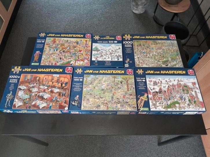 Jan van Haasteren puzzels, Hobby en Vrije tijd, Denksport en Puzzels, Zo goed als nieuw, Ophalen
