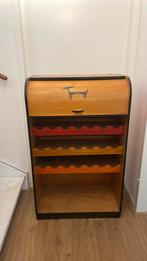 Unieke vintage drankkast Kakadu, Huis en Inrichting, Ophalen, 15 tot 25 flessen, Zo goed als nieuw, 75 cm of meer