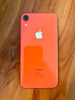 iPhone XR Koper/Roze - 80% Batterij + Hoesje, Telecommunicatie, Mobiele telefoons | Apple iPhone, Ophalen, Gebruikt, IPhone XR