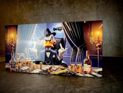 Dagobert Duck Plexiglass schilderij, Huis en Inrichting, Woonaccessoires | Schilderijen, Tekeningen en Foto's, Nieuw, Schilderij