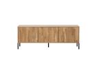 WOOOD New Gravure Tv-meubel B 150 cm Naturel | Van €499, nu, 100 tot 150 cm, Nieuw, Ophalen of Verzenden, Woood