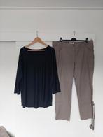 Coating broek gerry weber maat 48  tuniek kerst laura  46 48, Beige, Maat 46/48 (XL) of groter, Ophalen of Verzenden, Zo goed als nieuw