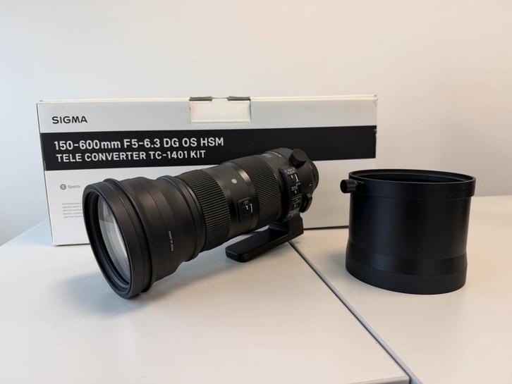 Sigma 150 - 600 Sports - F5-6.3 DG OS HSM - Nikon, Audio, Tv en Foto, Fotografie | Lenzen en Objectieven, Gebruikt, Telelens, Ophalen of Verzenden