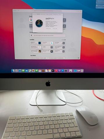 Imac 27 inch 12gb, 1,1Tb 5k scherm+toetsen+magic mouse beschikbaar voor biedingen