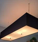 Straluma dimbare lamp Waarde €558,00 (115 cm) zwart stof, Huis en Inrichting, Lampen | Hanglampen, Ophalen, Glas, Zo goed als nieuw