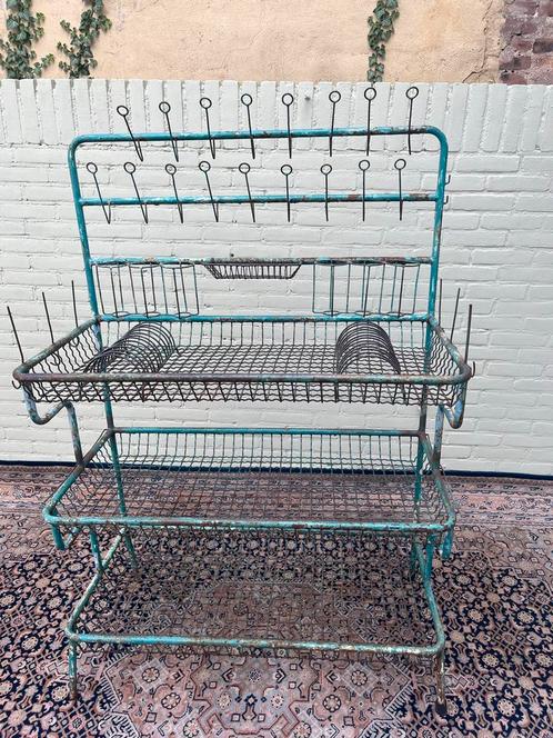Antiek Indiaas Keukenrek met Patina, Antiek en Kunst, Antiek | Keukenbenodigdheden, Ophalen