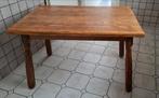 Houten Eettafel, Huis en Inrichting, Ophalen, Gebruikt, 100 tot 150 cm, Eikenhout