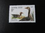 Postzegel Vogel: Grauwe Gans uit de USSR, Ophalen of Verzenden, Postfris, Dier of Natuur