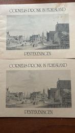 Twee boeken Cornelis Pronk in Friesland, Antiek en Kunst, Kunst | Etsen en Gravures, Ophalen of Verzenden