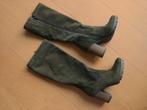 Mooie olijfgroen suede laars ANTONIO MORETTO 38 snazzeys, Hoge laarzen, Antonio Moretto, Verzenden, Nieuw