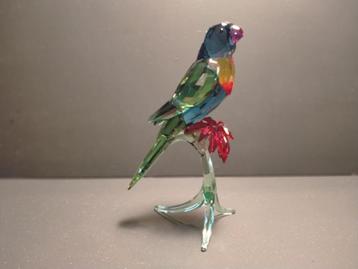 Swarovski Regenboog Papegaai ( zonder doos en certificaat ) beschikbaar voor biedingen