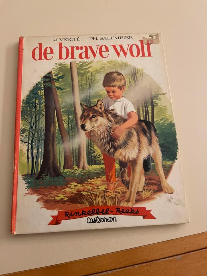 De Brave Wolf - Prentenboek, Boeken, Prentenboeken en Plaatjesalbums, Gelezen, Prentenboek, Ophalen of Verzenden