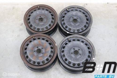 Originele 15 inch stalen velgen VW Polo 2G 2Q0601027A, Auto-onderdelen, Banden en Velgen, Velg(en), 15 inch, Personenwagen, Gebruikt