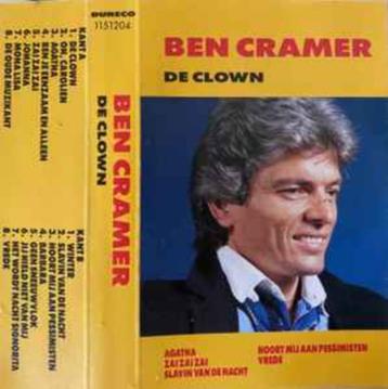 Ben Cramer -De Clown    Originele Muziekcassette Ongebruikt  beschikbaar voor biedingen
