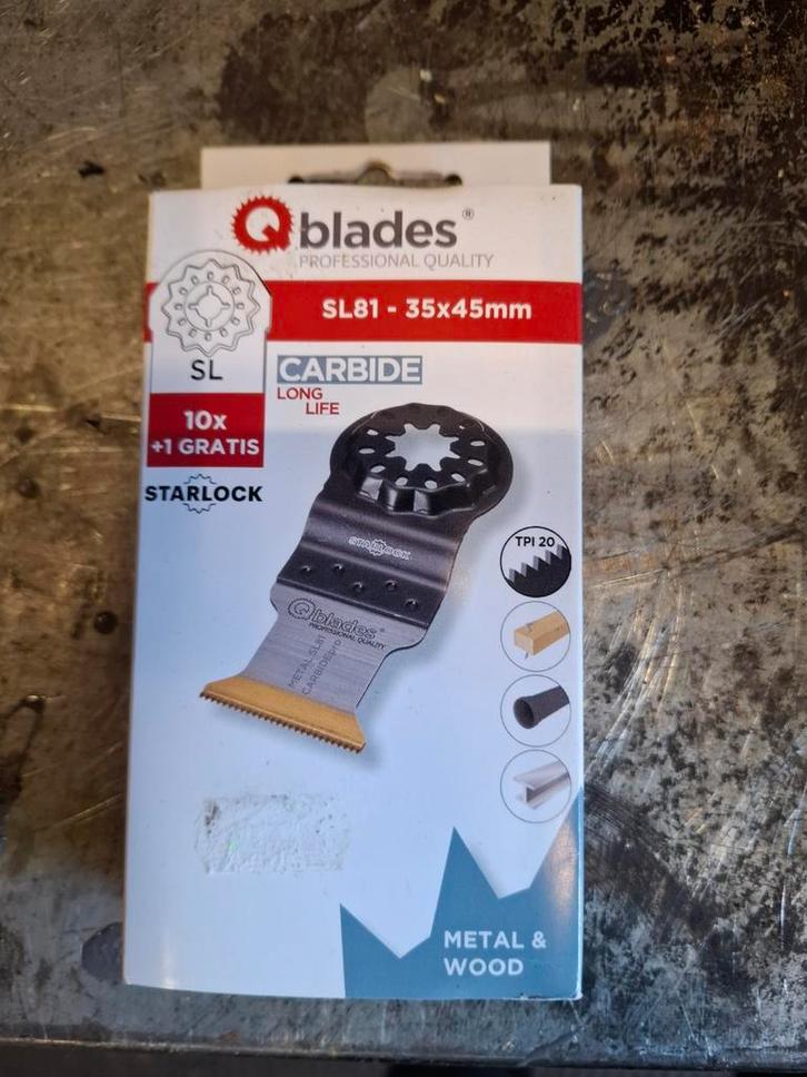 Starlock Zaagbladen multitool, Doe-het-zelf en Verbouw, Gereedschap | Machine-onderdelen en Toebehoren, Nieuw, Ophalen of Verzenden