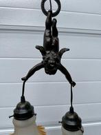 Lamp brons Engel, Antiek en Kunst, Ophalen of Verzenden